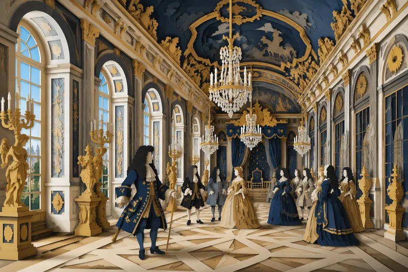 Historiallinen kuninkaallinen palatsi ja sen ylellinen arkkitehtuuri