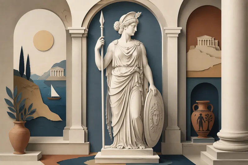Milon Venus -marmoriveistos Louvren taidemuseon salissa Milon Venus -marmoriveistos Louvren taidemuseon salissa
